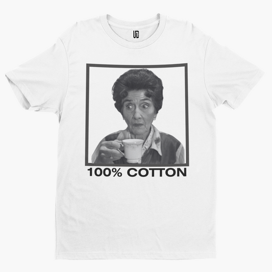 100% Cotton T-Shirt -Comedy Funny Gift Film Movie TV Dot Cotton Eastenders