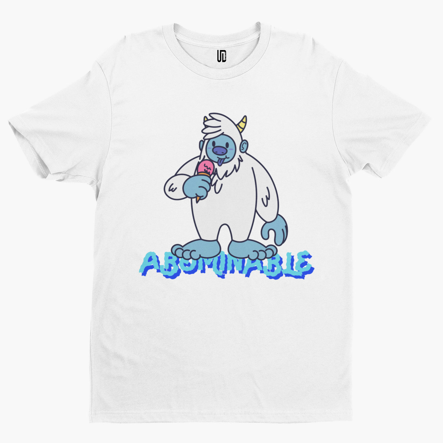 Abominable Snowman T-Shirt - Cool Gamer Funny Retro Game Movie TV Nerd Alien