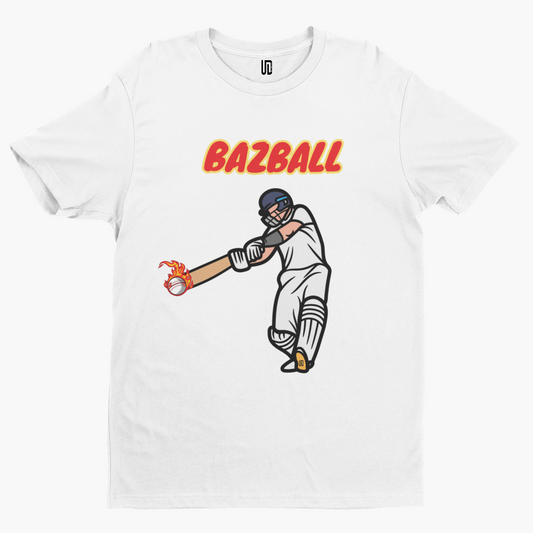 Bazball T Shirt - England Cricket Ashes Bazball Sport Funny Cool