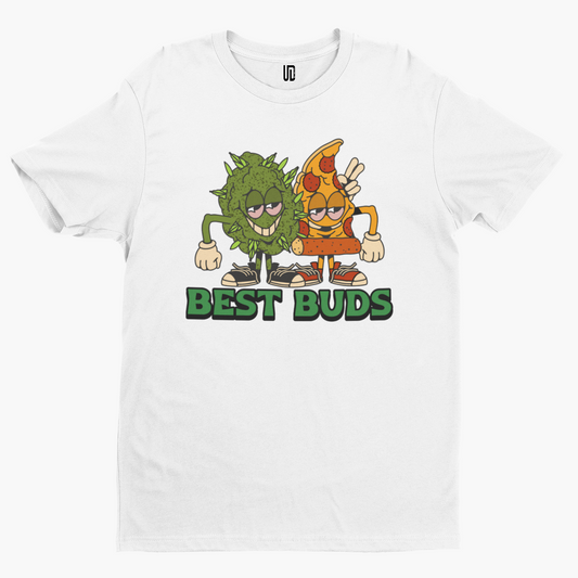 Best Buds T-Shirt - Funny Stoner Weed Pizza Drugs