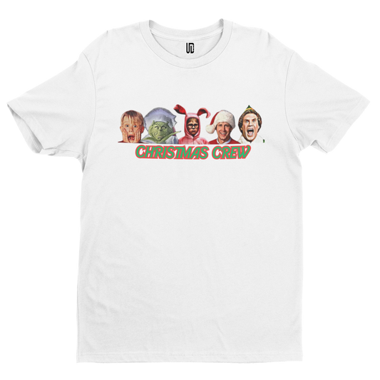 Christmas Crew T-Shirt - Christmas Xmas Funny Adult Grinch Home Alone Elf