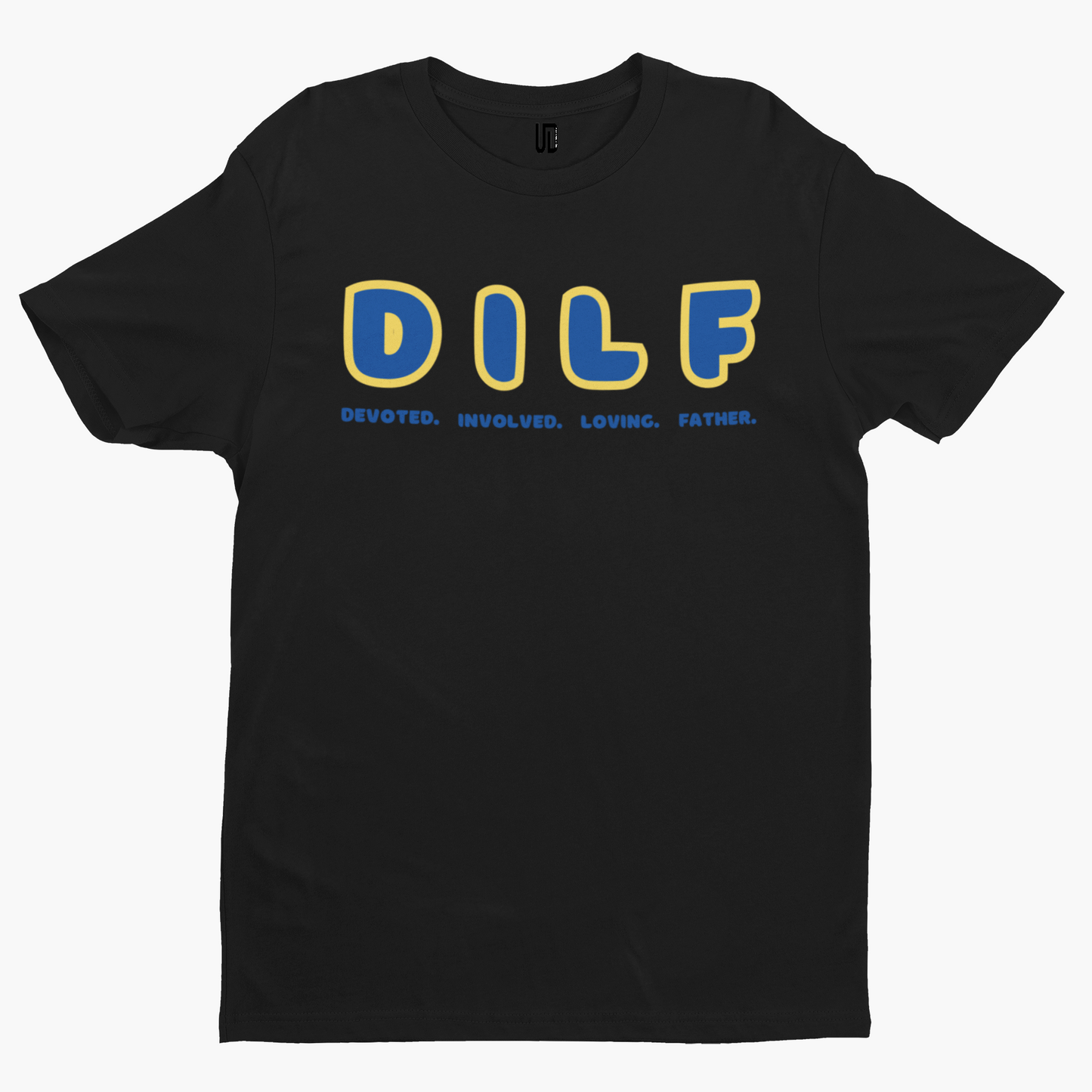 DILF T-Shirt - Funny Retro Cartoon Comedy Grandad Fathers Day Adult Humour