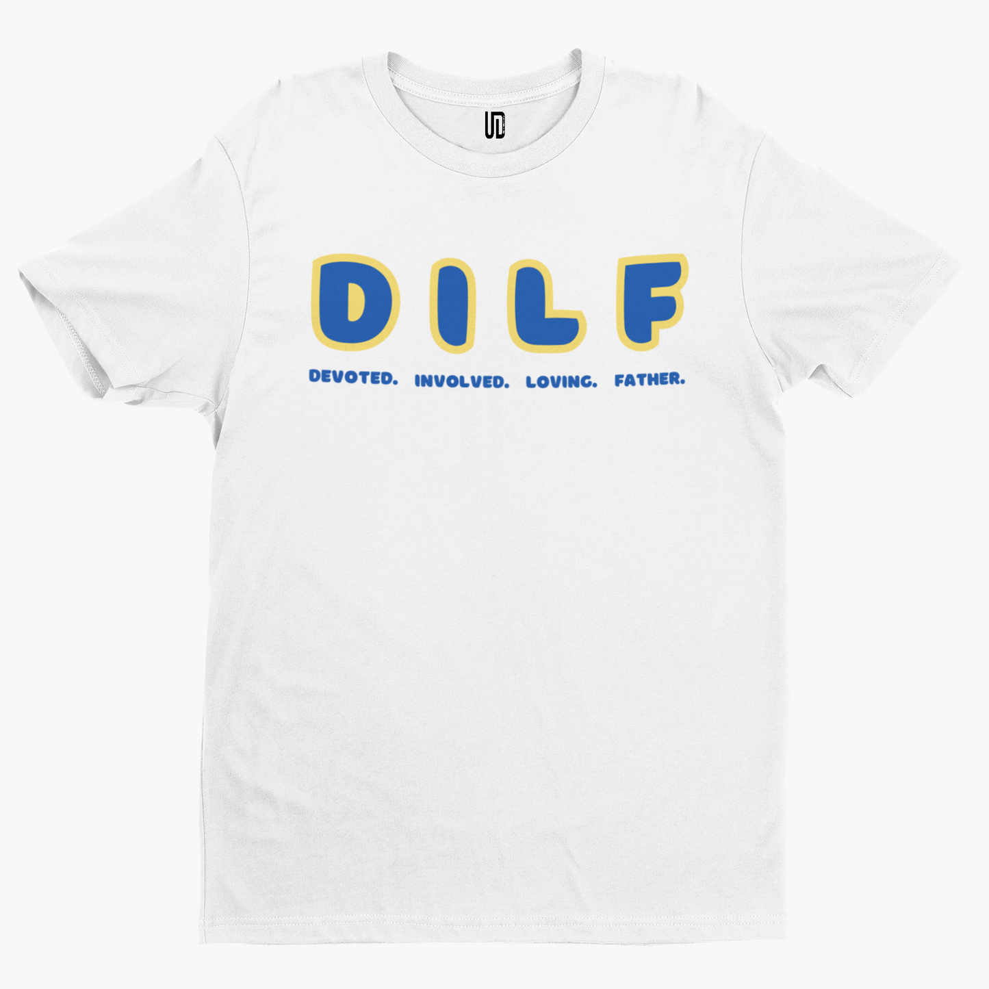 DILF T-Shirt - Funny Retro Cartoon Comedy Grandad Fathers Day Adult Humour