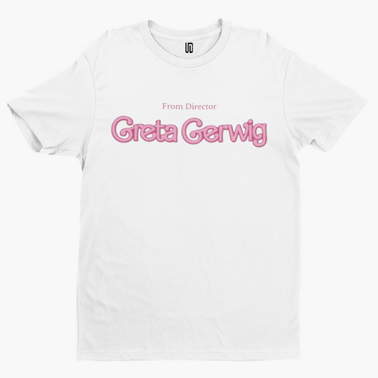 Ryan Gosling's Greta T-Shirt - Funny Film TV Movie Barbie Director Comedy