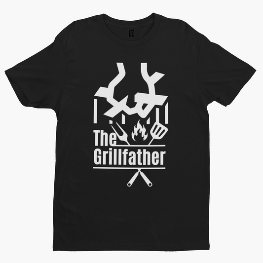 The GrillFather T-Shirt - Funny Fathers Day Gift Funny Comedy Movie Godfather