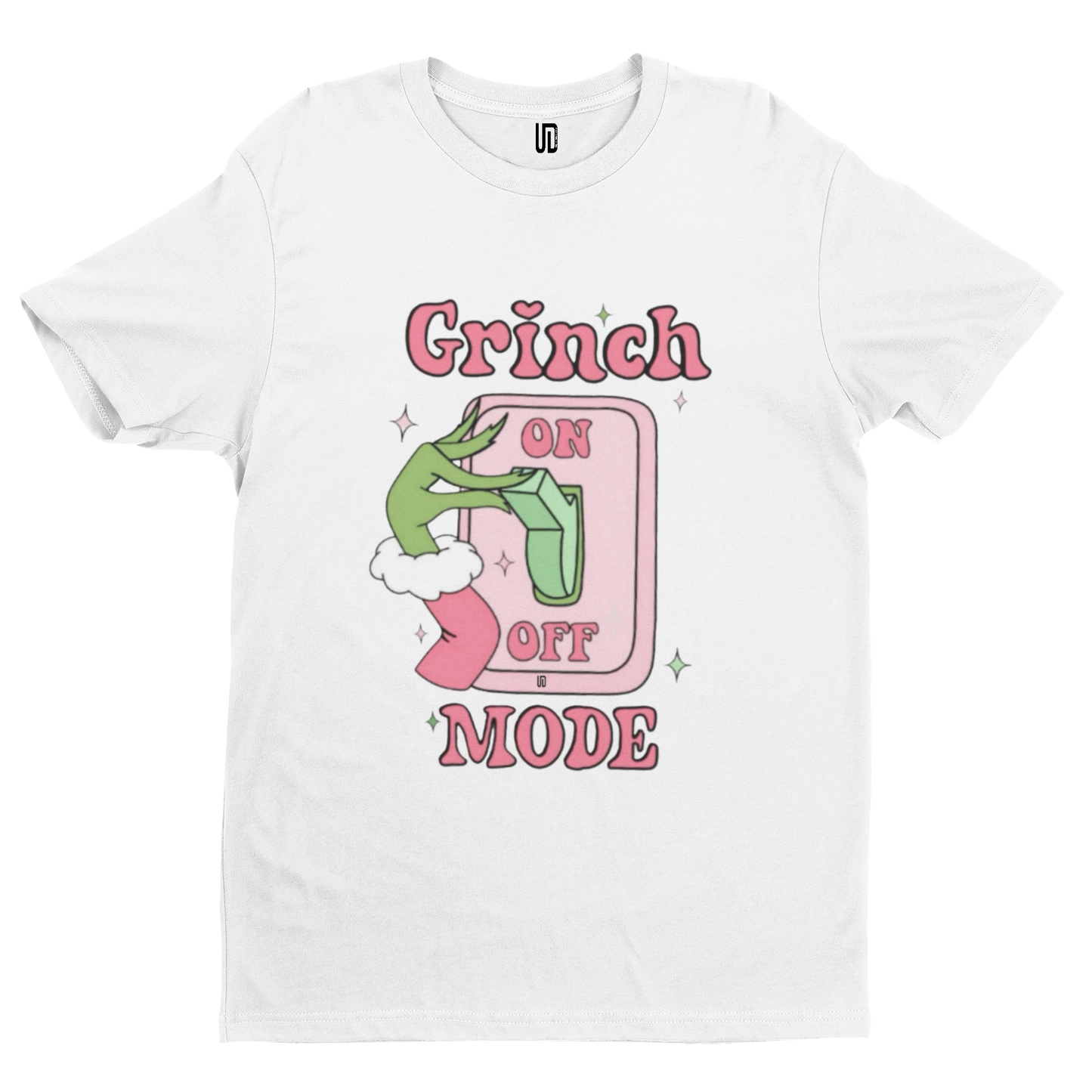 Grinch Mode On T-Shirt - Christmas Xmas Funny Adult Grinch