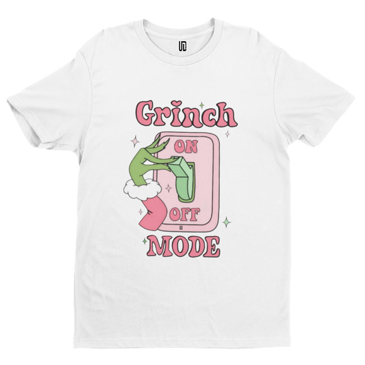 Grinch Mode On T-Shirt - Christmas Xmas Funny Adult Grinch