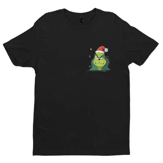 Grinch Pocket T-Shirt - Christmas Xmas Funny Adult Grinch