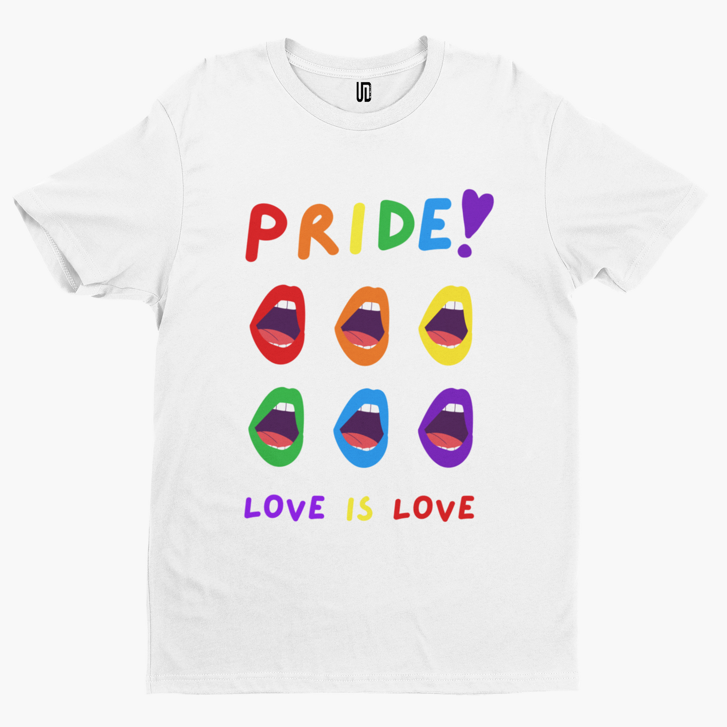 Pride Mouths T-Shirt - Gay LGBTQ Pride Rainbow Festival Positivity