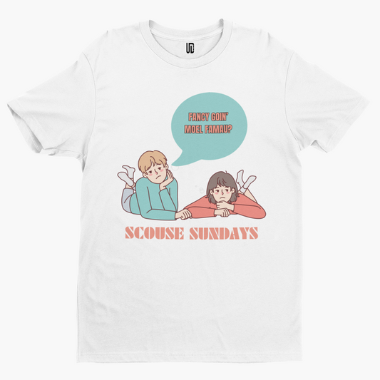 Scouse Sundays T-Shirt - Unique Designs UK Scouse Meme Collection Liverpool