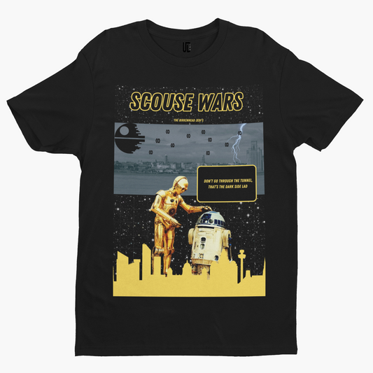 Scouse Wars T-Shirt - Unique Designs UK Scouse Star  Meme Collection Liverpool Film TV