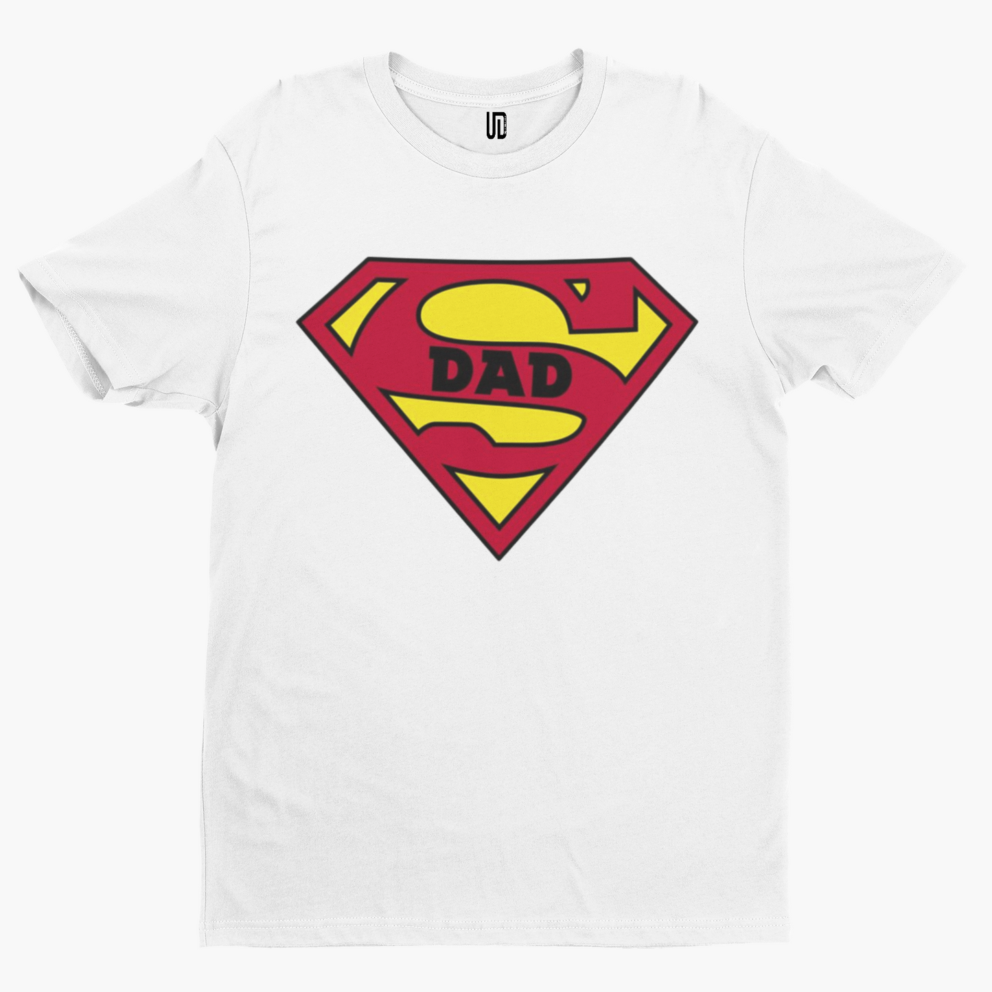 Super Dad T-Shirt - Dad Cartoon Comedy Film TV Fathers Day Funny Cool Hero