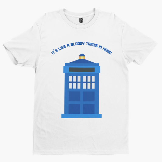 Tardis T-Shirt - Comedy Funny Gift Novelty Adult Film TV Dr Who