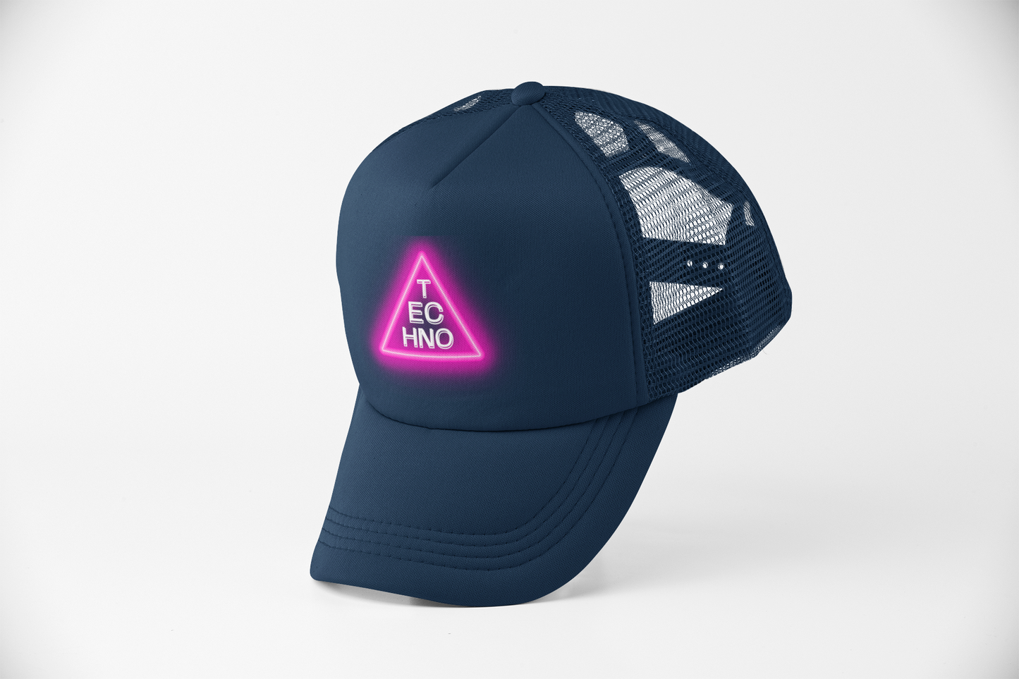 Techno Glow Cap - Music Festival UK Mens Baseball Hat Bucket