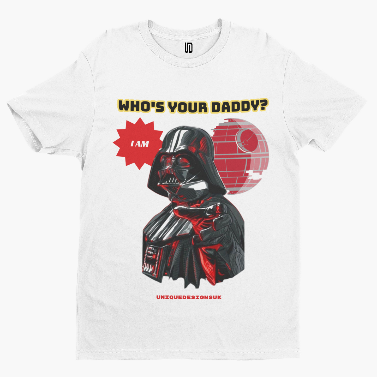 Who's Your Daddy? T-Shirt - Vader Star Film TV Movie Space Father's Day