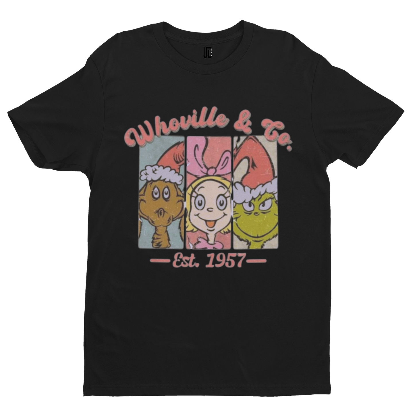 Whoville & Co T-Shirt - Christmas Xmas Funny Adult Grinch