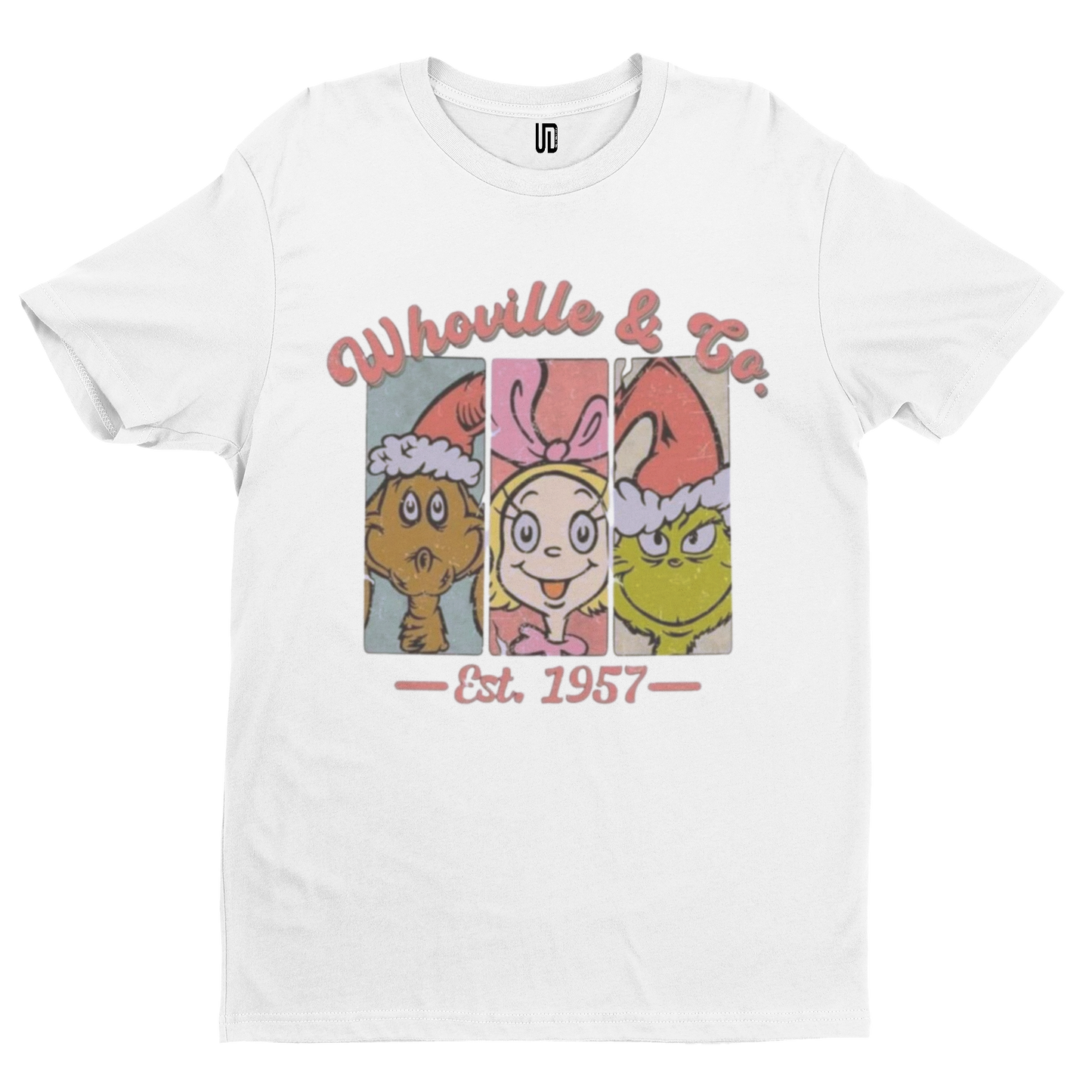 Whoville & Co T-Shirt - Christmas Xmas Funny Adult Grinch