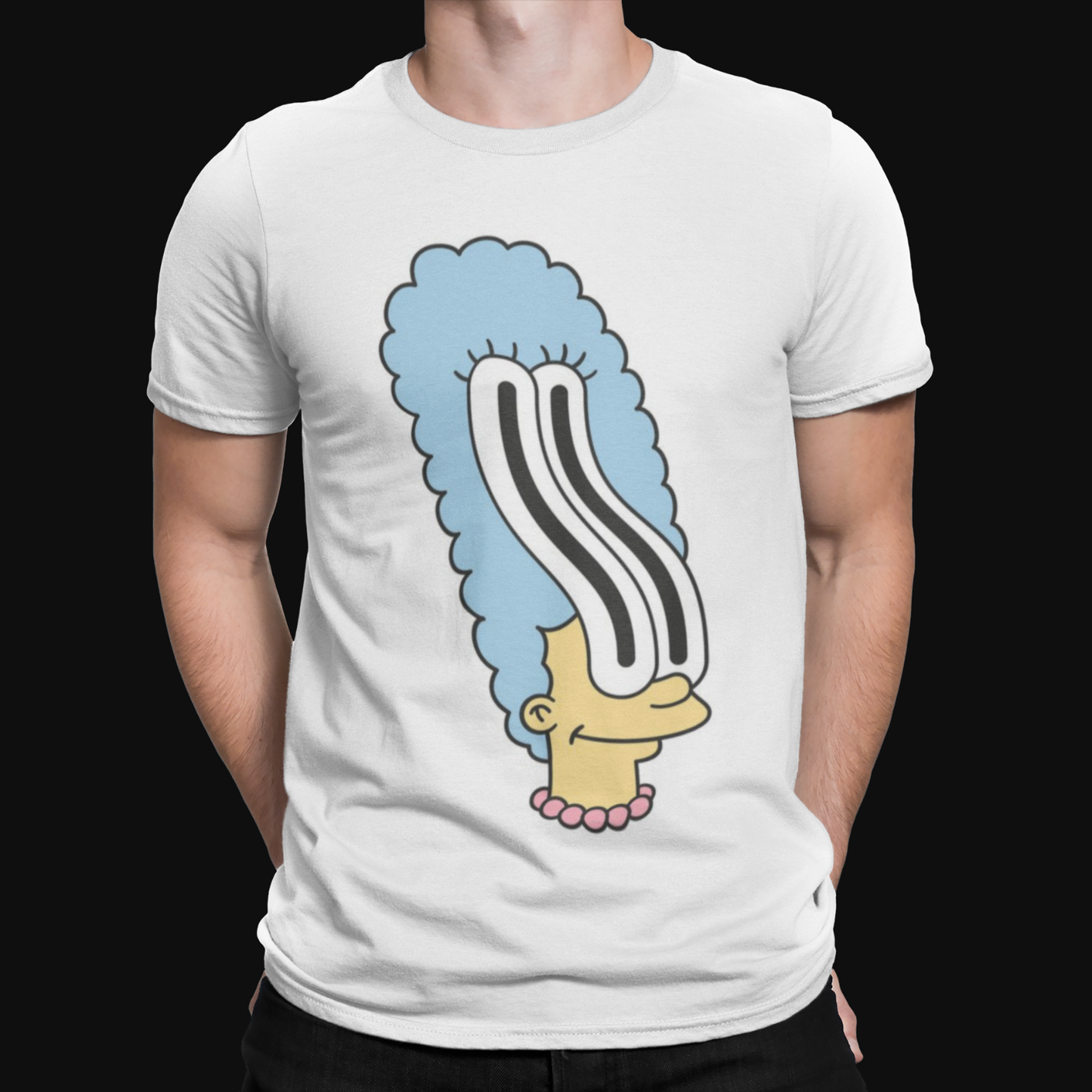 Trippy Simpsons T-Shirt - Retro - Trippy - Festival - Rave - Music - Drugs Funny