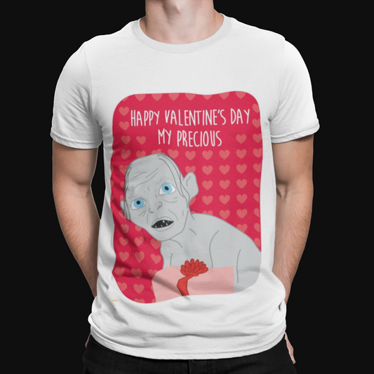 Golem Precious T-Shirt -Funny Valentines Day Cool Love Retro Film Virus Gift