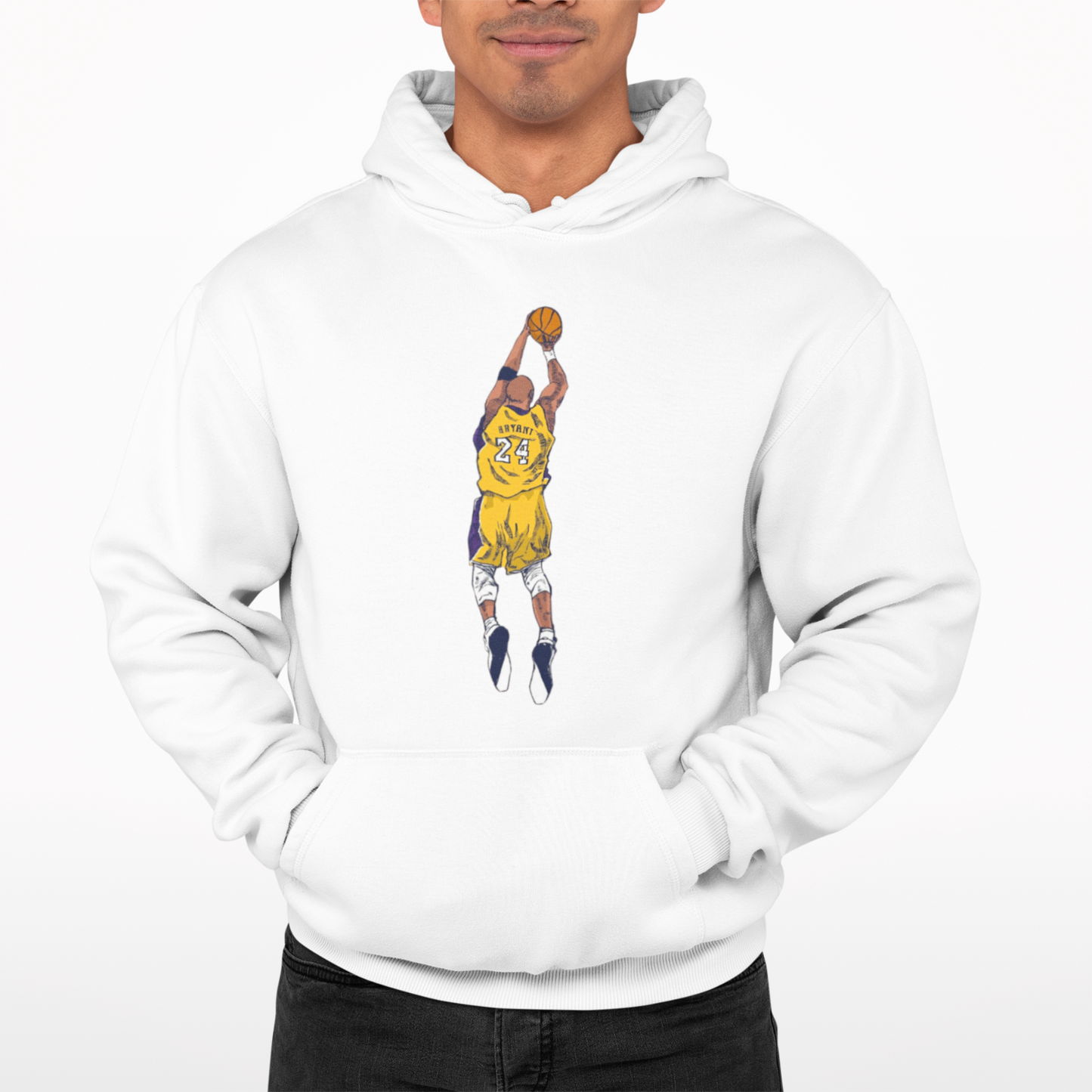 Kobe Bryant Shot Hoodie - Basketball - USA - Sport - Legend - America - Mamba