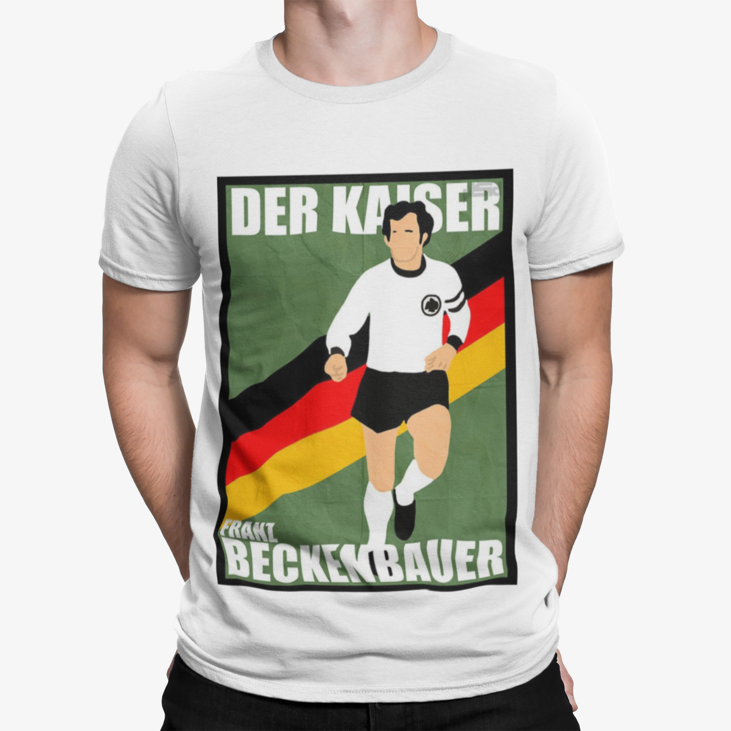 Der Kaiser T-Shirt - Football Retro Sport Iconic England Euro Franz 96 Germany