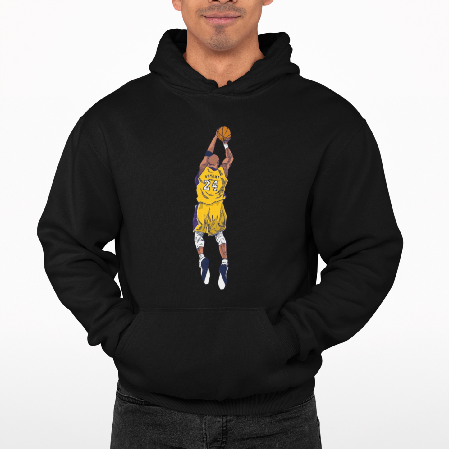 Kobe Bryant Shot Hoodie - Basketball - USA - Sport - Legend - America - Mamba