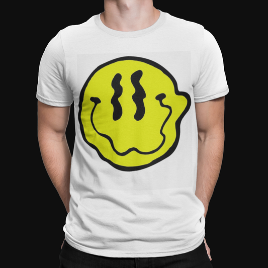 Trippy Smile T-Shirt - Retro - Trippy - Festival - Rave - Music - Drugs Funny