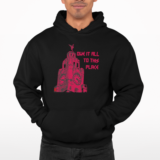 All To This Place Hoodie  - Unique Designs UK Scouse Meme Collection Liverpool