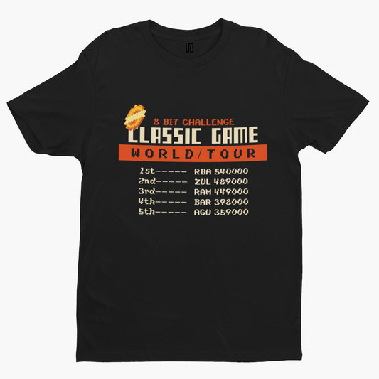 Classic Game T-Shirt - Cool Gamer Funny Retro Game Comic Arcade Movie TV Nerd