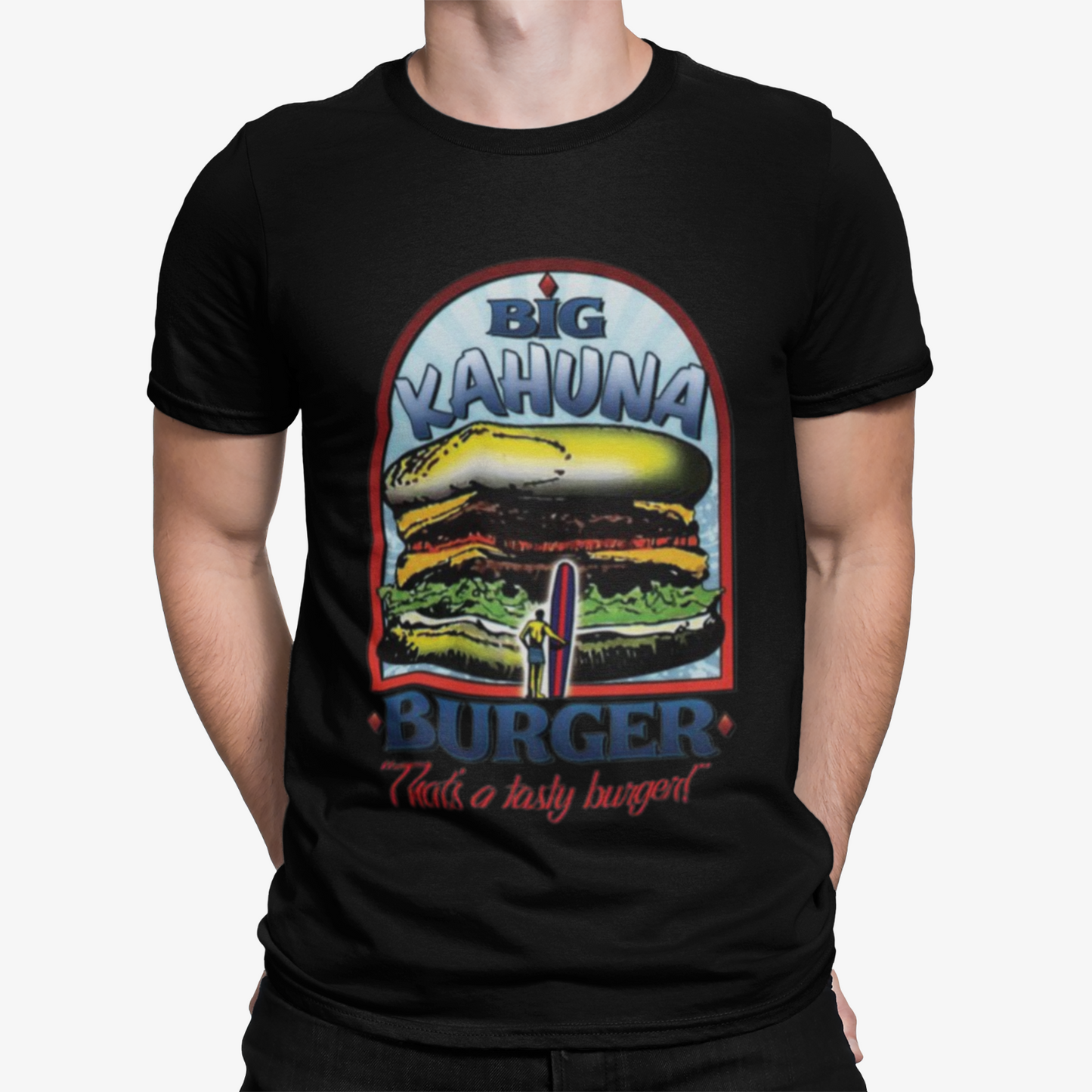 Big Kahuna Burger T-Shirt - Pulp Fiction - Retro - Action - Film - Movie - Cool