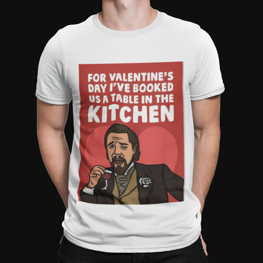 Di Caprio Meme T-Shirt -Funny Valentines Day Cool Love Retro Film Gift