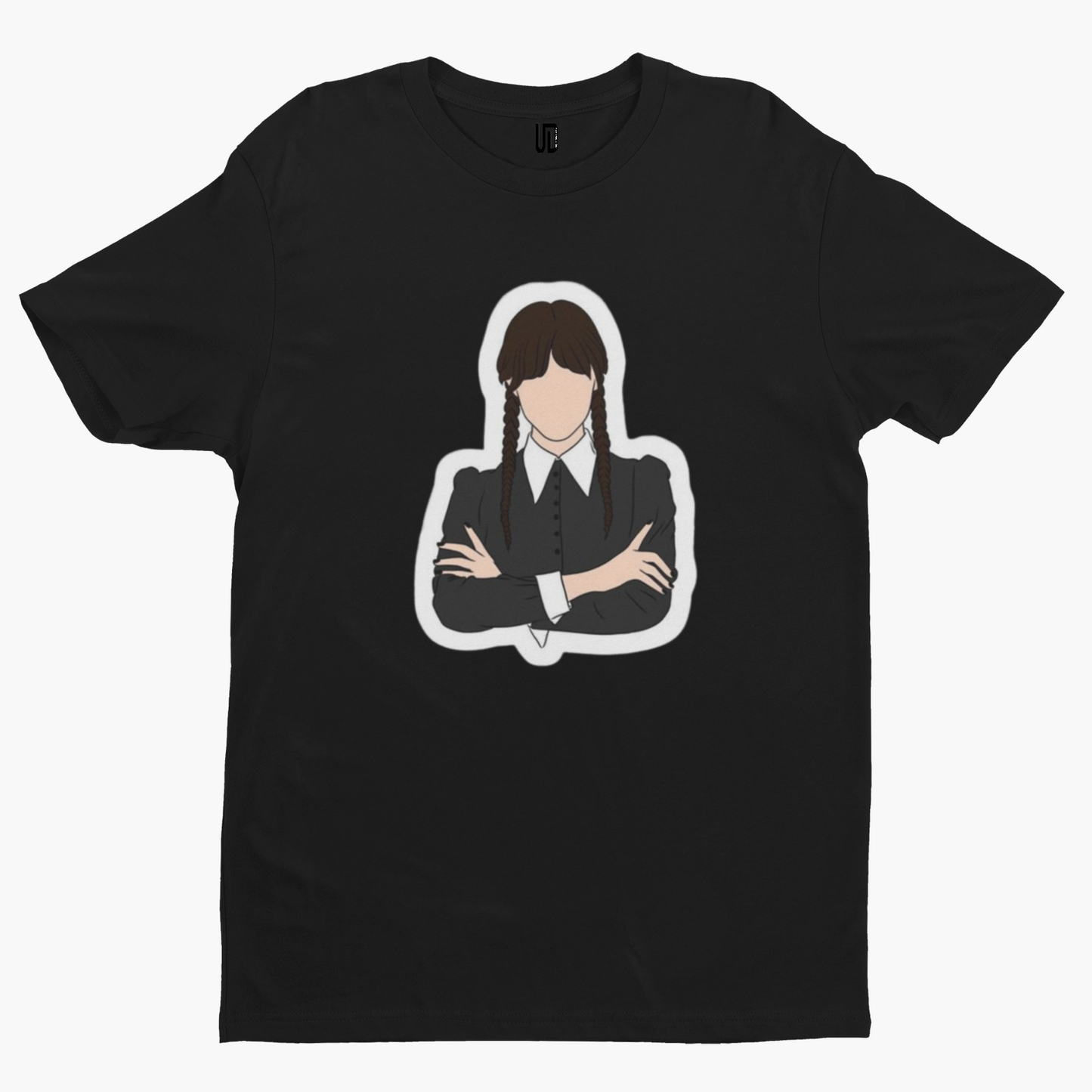 Wednesday T-Shirt - Film TV Funny Art Horror Halloween Wednesday Addams Family