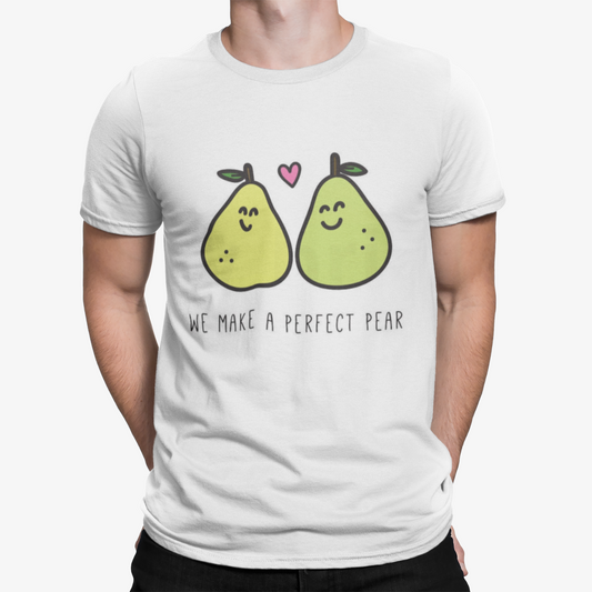 We Make A Perfect Pear T-Shirt - Valentines Day Retro Funny Film Gift