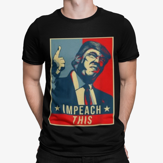 Impeach Trump T-Shirt - Retro Biden Hope Film TV Funny USA Politics US Election
