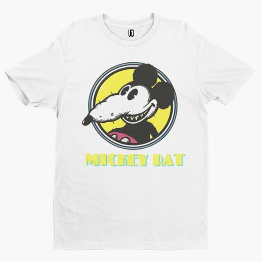 Mickey Rat Name T-Shirt -  Funny Retro Cool Clubhouse Cartoon TV Film