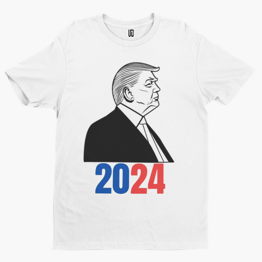 Trump 2024 T-Shirt -Funny Politics USA Retro Don 2024 Great Biden Election