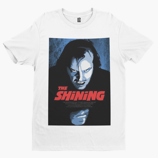 Shining Poster T-Shirt - Halloween Horror Film TV Scary Retro Novelty Gift