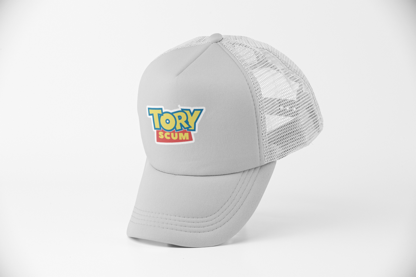 Tory Scum Cap - Music Festival UK Mens Baseball Hat Bucket Politics Film TV Toy