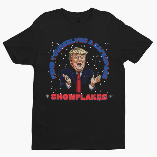 Trump Snowflakes T-Shirt -Funny Politics USA Retro Don 2024 Great Biden Election