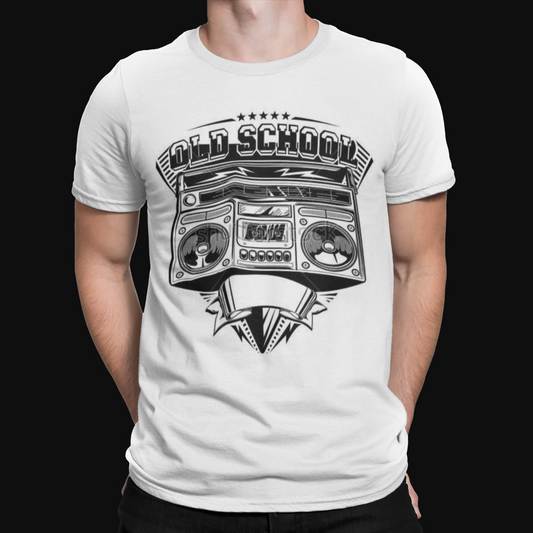 Old School T-Shirt - Retro - Cool - Music - Pop Bad Guy - Singer - Top - Rave