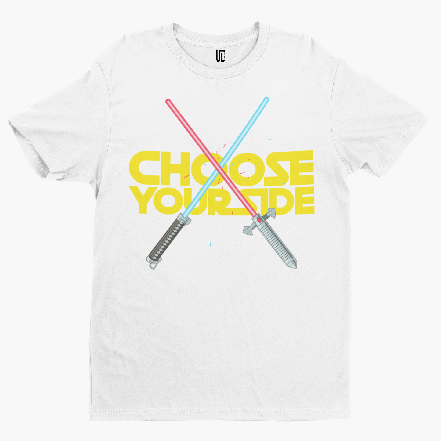 Choose Your Side T-Shirt - Retro Sci Fi Film TV Cool Star Space Movie Solo War