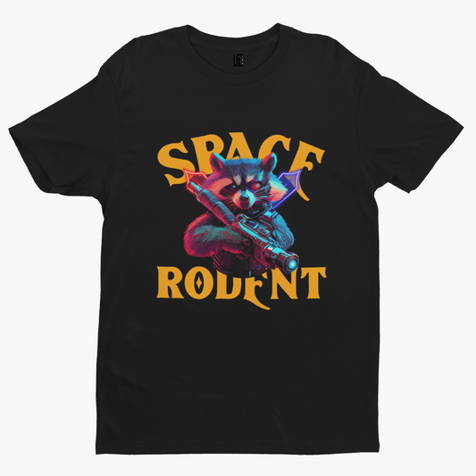 Space Rodent T-Shirt -Comedy Funny Film Movie TV Cartoon Guardians