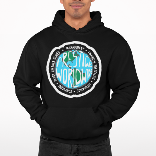 Prestige Worldwide Hoodie -Step Bro Comedy Funny Film Gift Film Movie TV Music