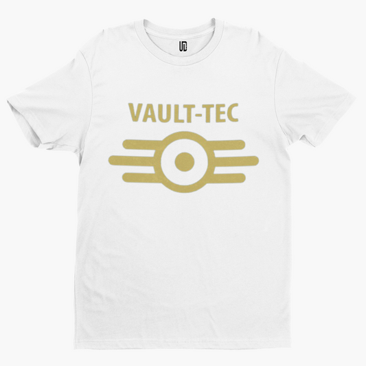 Vault-Tec T-Shirt - Cool Gamer Funny Retro Game Comic Arcade Fallout Nerd Boy