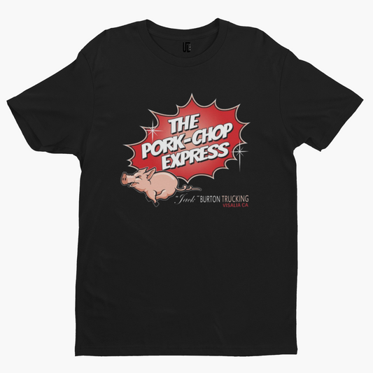 Pork Chop Express T-Shirt - Movie Film TV Retro Big Trouble in Little China