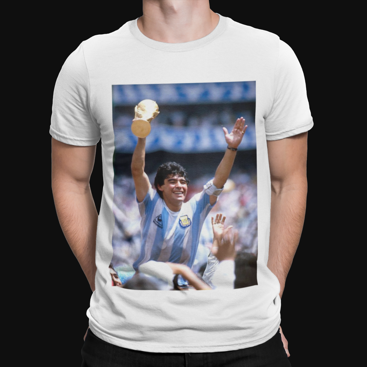 Maradona Cup T-Shirt - Football Greatest Diego Goodbye Soccer Cool Retro Sport