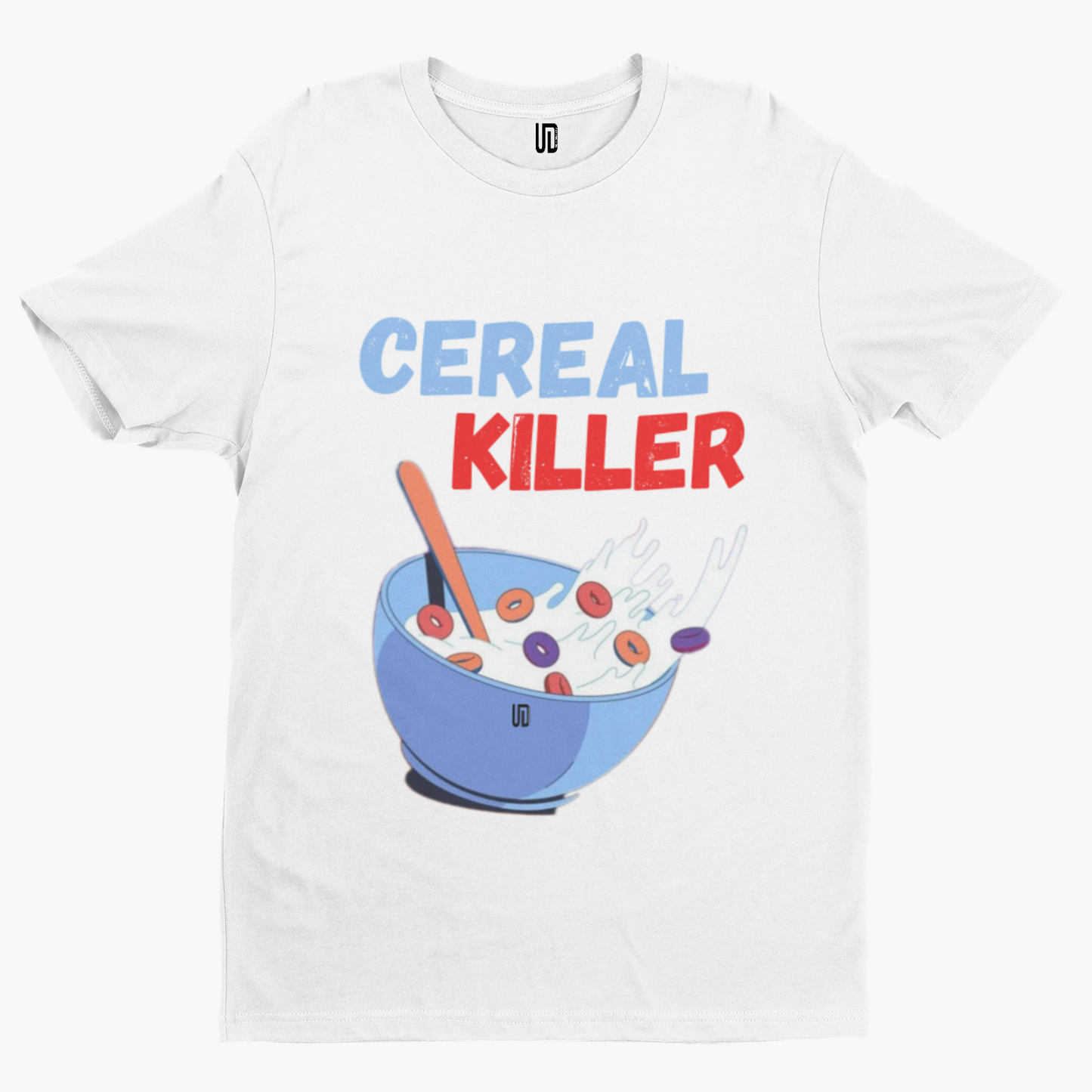 Cereal Killer T-Shirt -Comedy Funny Gift Film Movie TV Novelty Adult