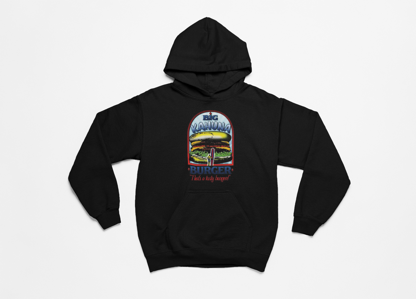 Big Kahuna Burger Hoodie - Pulp Fiction - Retro - Action - Film - Movie - Cool