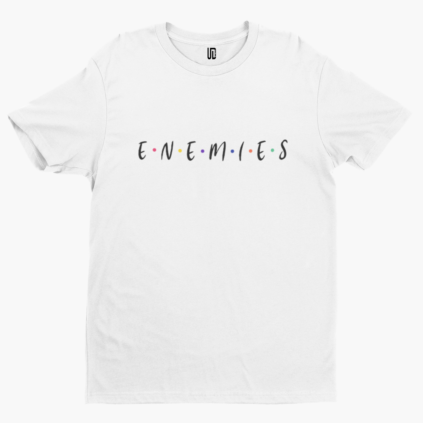 Enemies T-Shirt - Comedy Funny Gift Film Movie TV Novelty Friends Parody