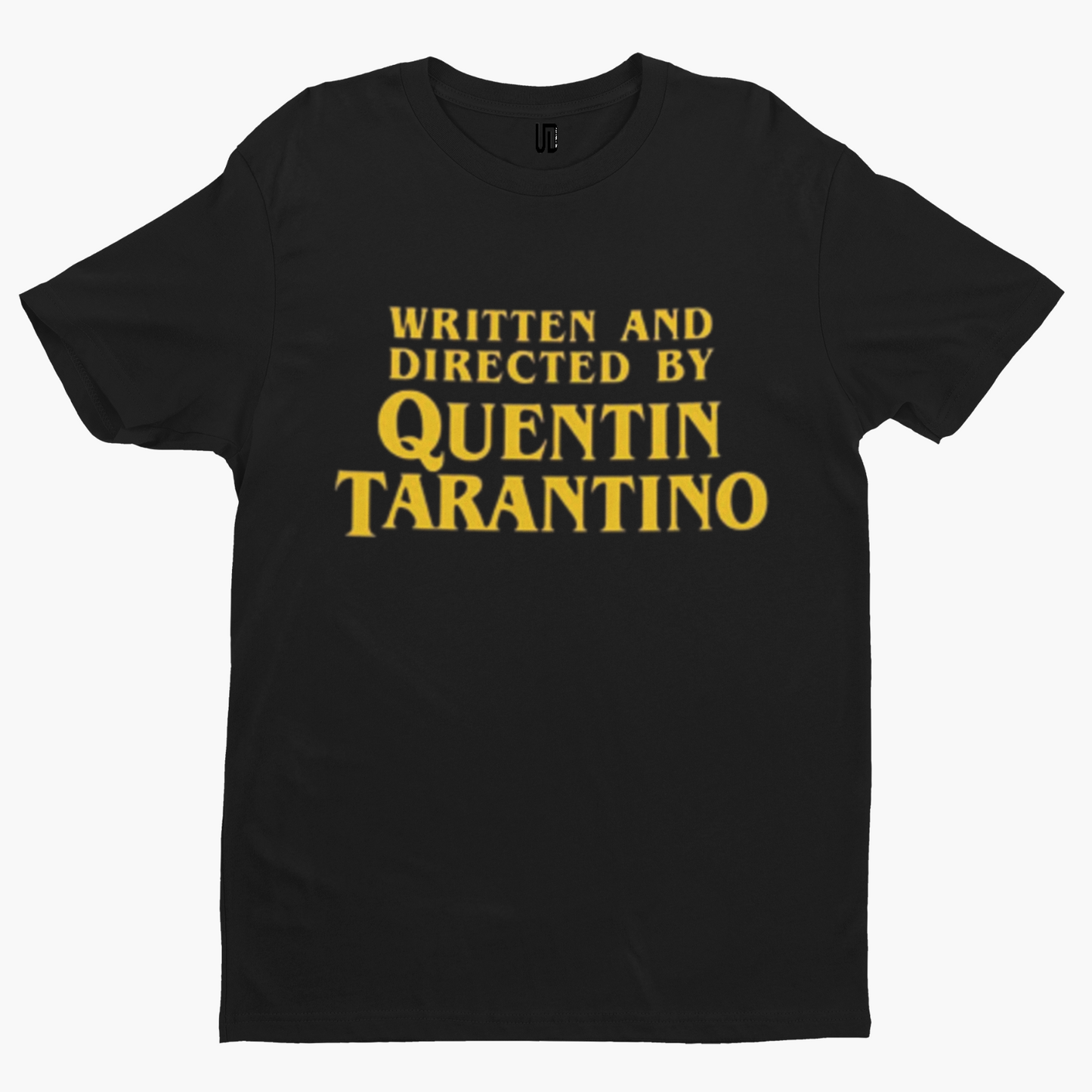 Written and Directed By Tarantino T-Shirt -90s Movie Film TV Funny Pulp Fiction